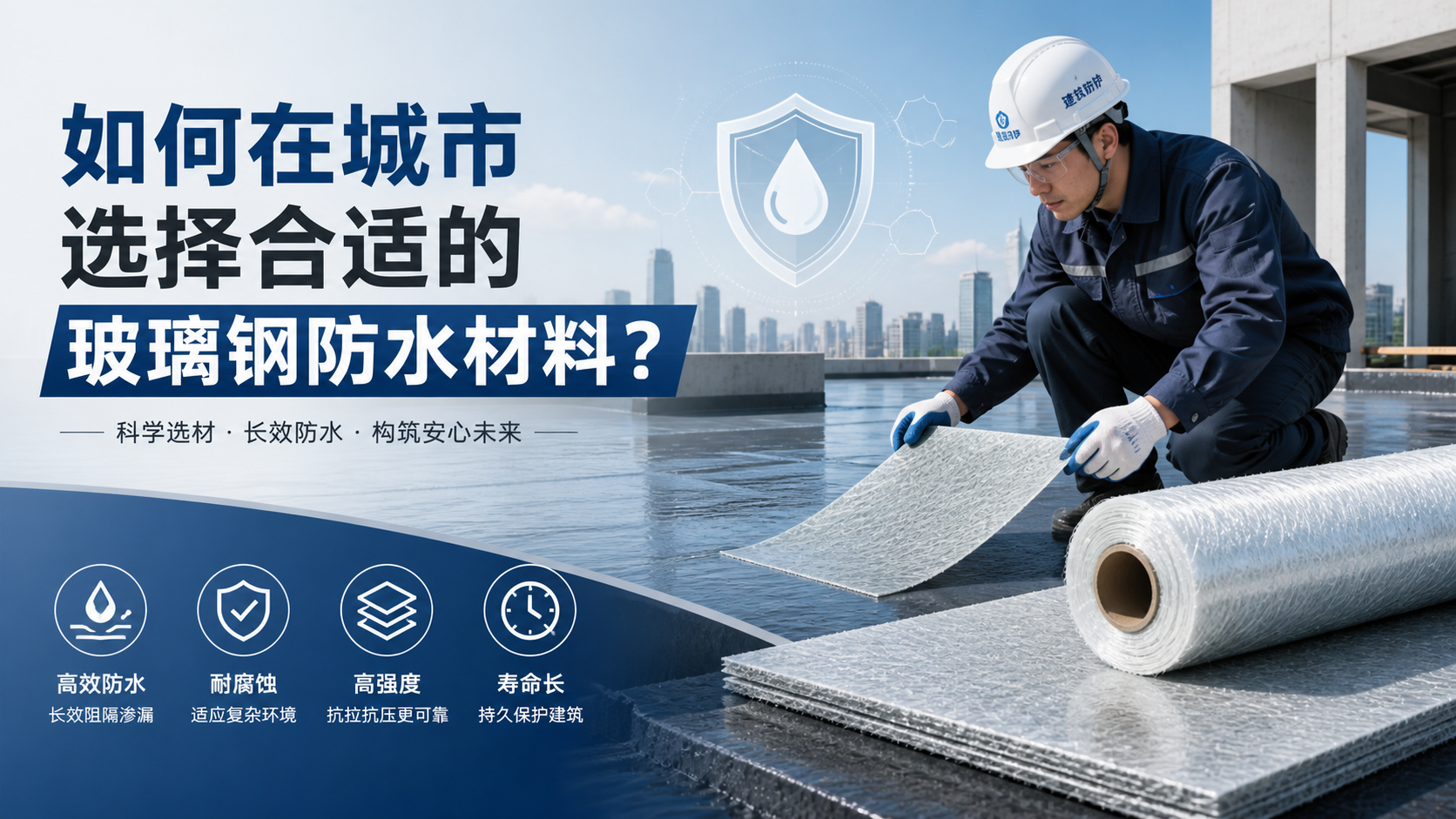 如何在荆门选择合适的玻璃钢防水材料？