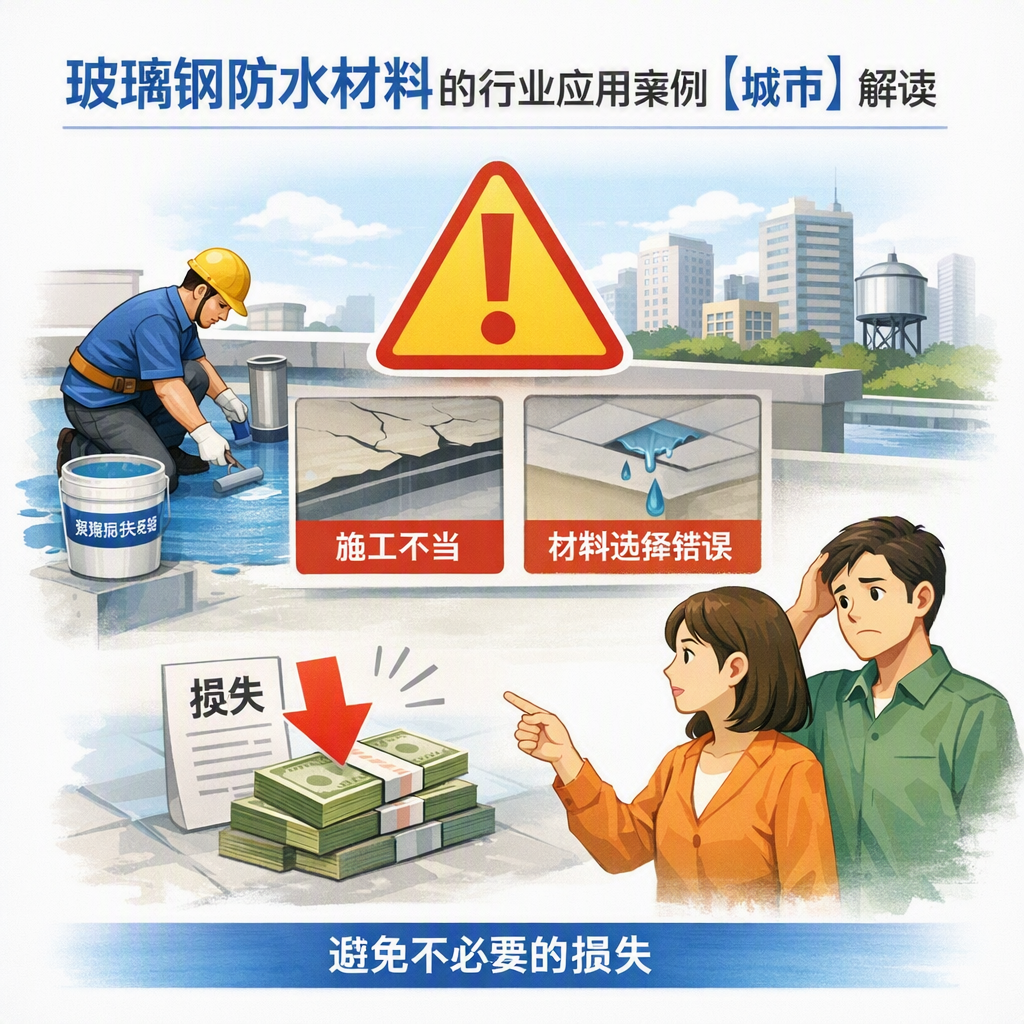 玻璃钢防水材料的行业应用案例,荆门解读