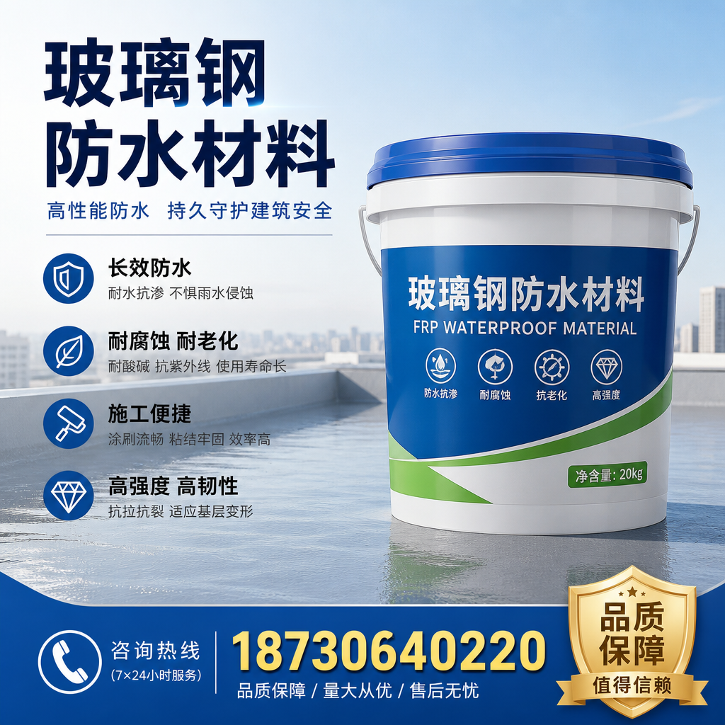 专家解析:玻璃钢防水材料的市场前景分析在 荆门